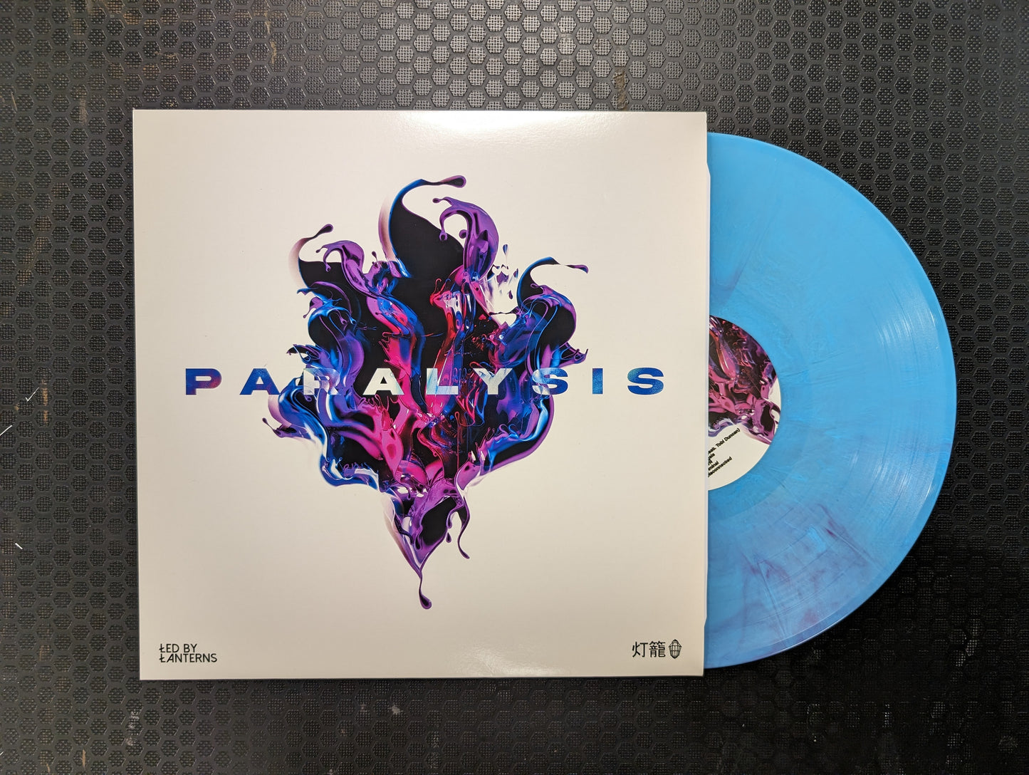 Signed Paralysis LP Vinyl (Cyan Variant)
